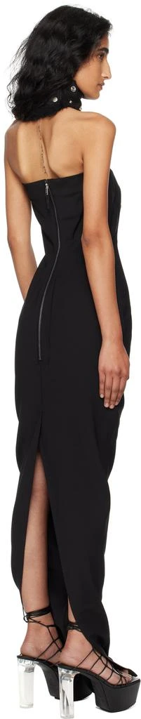 Rick Owens Black Concordians Bustier Maxi Dress 3