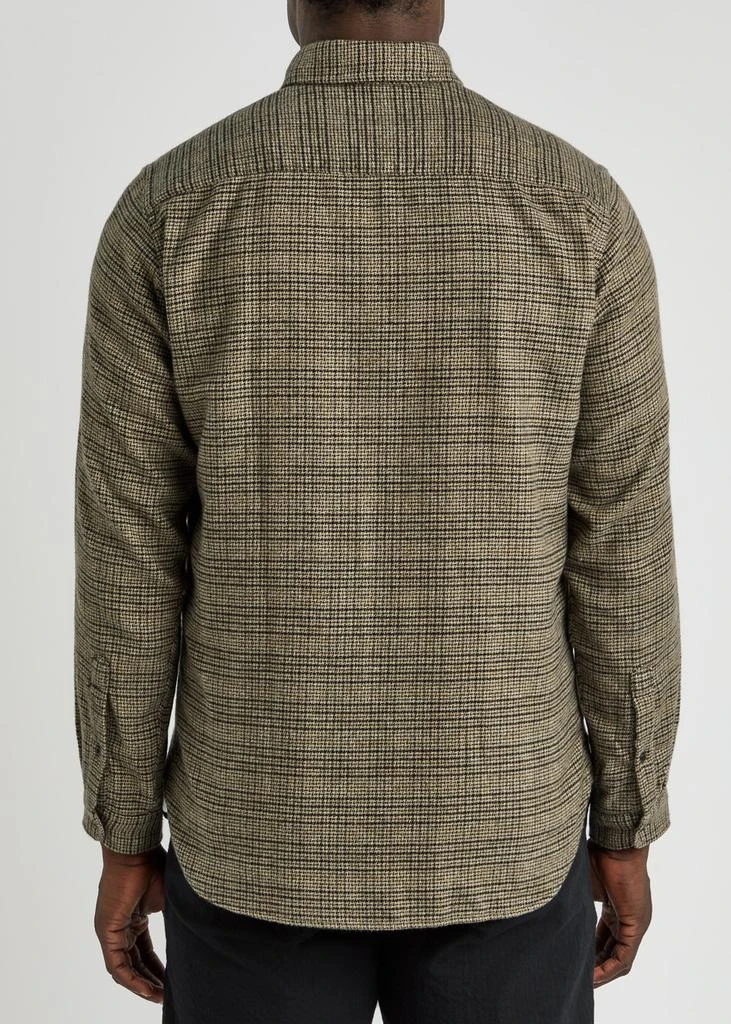 Oliver Spencer Brook checked flannel shirt 3