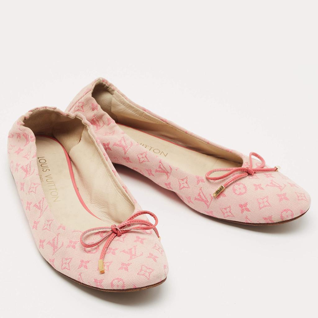 タイムセール 探し方 Louis Vuitton Louis Vuitton Pink Monogram Canvas Mini Lin 靴