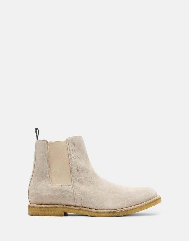 AllSaints rhett suede boots in grey – On Sale Now with Up to  display picture 3