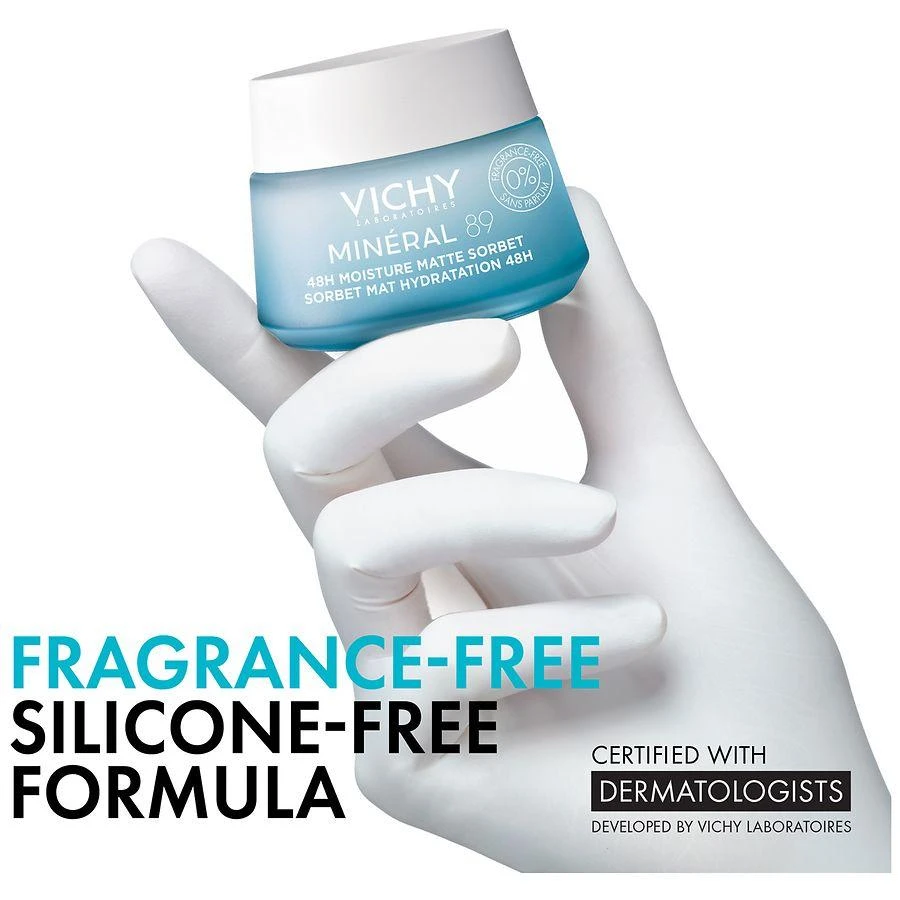 Vichy Mineral 89 48H Moisture Matte Sorbet 5