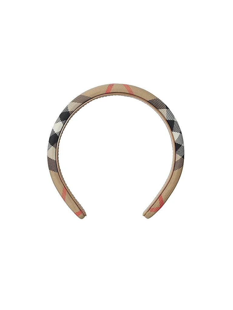 Burberry Girl
s Check Classic Headband 2