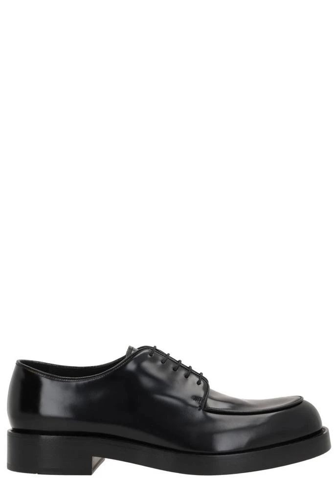 Prada Prada Almond Toe Derby Shoes 1