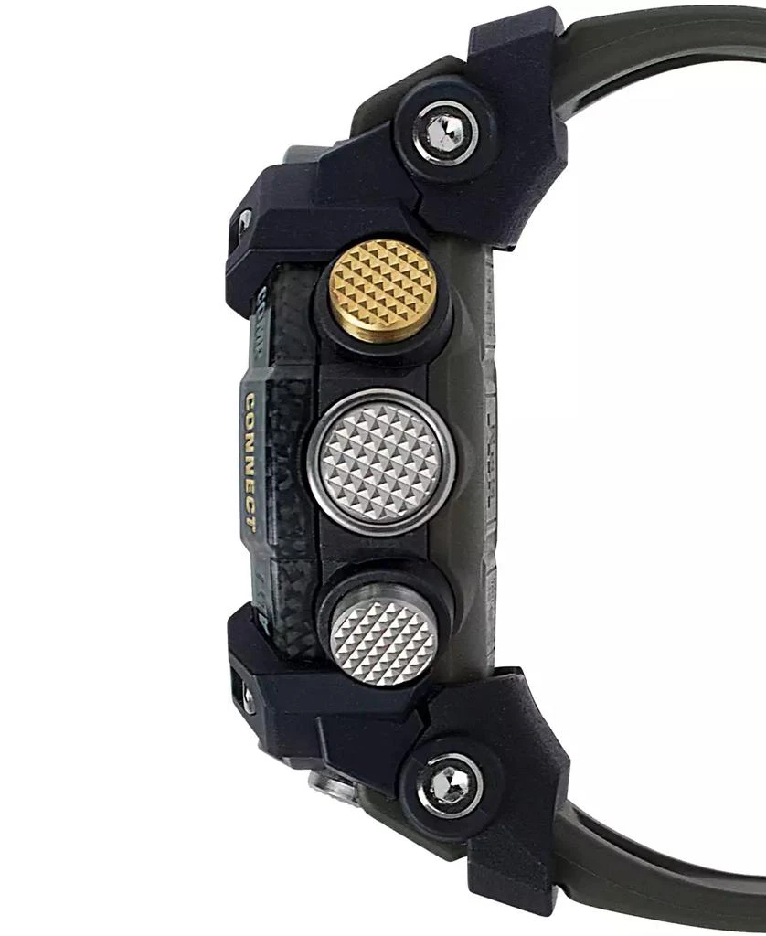 G-Shock Men's Analog-Digital Connected Mudmaster Green & Black Resin Strap Watch 53.1mm 3