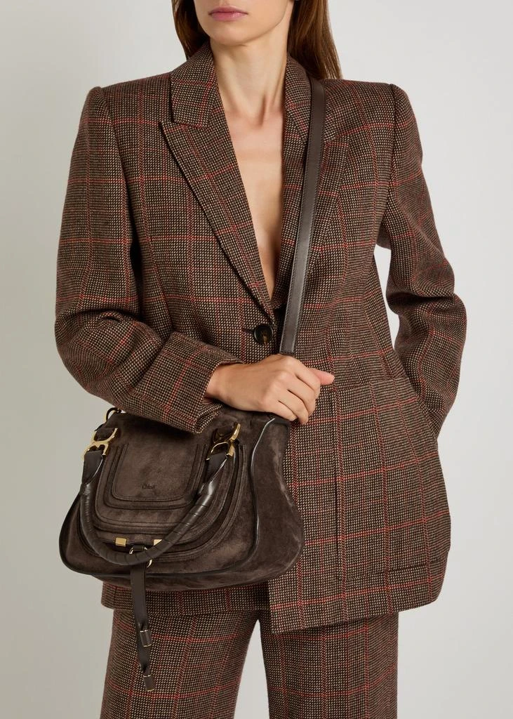 Chloé Marcie small suede shoulder bag 6