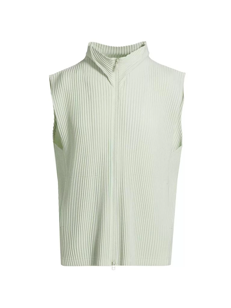 Homme Plissé Issey Miyake Monthly Colors March Pleated Zip-Up Vest 1