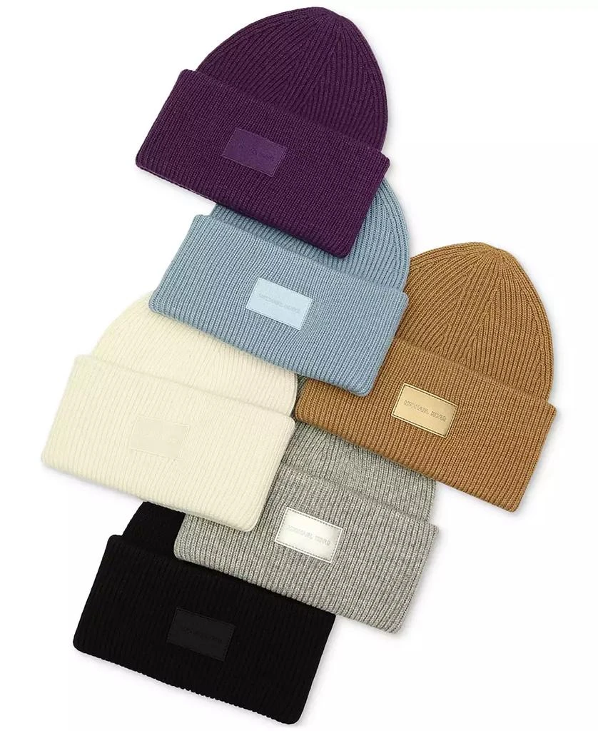 Michael Kors Women's Fine Rib Cuff Beanie 7