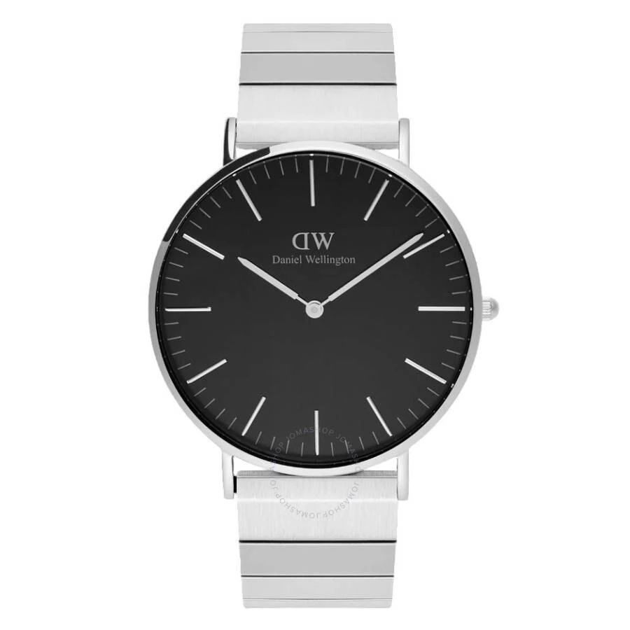 Daniel Wellington Classic Piano Link Quartz Black Dial Watch DW00100774 1