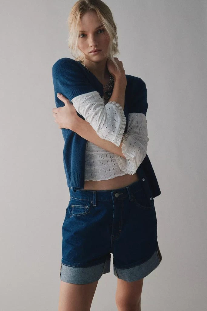BDG BDG Indie Mid-Rise Cuffed Denim Short 1