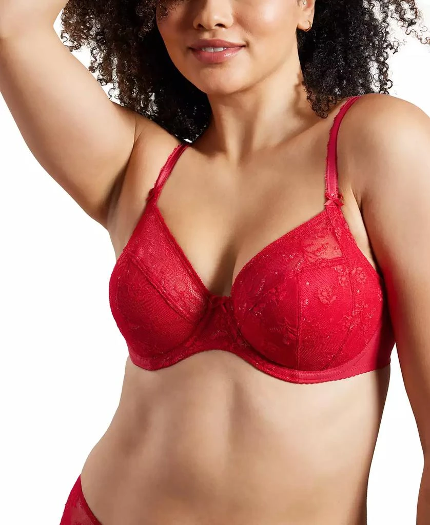 Wacoal Women's Lifted In Luxury Full Figure Lace Underwire Bra 855433 4
