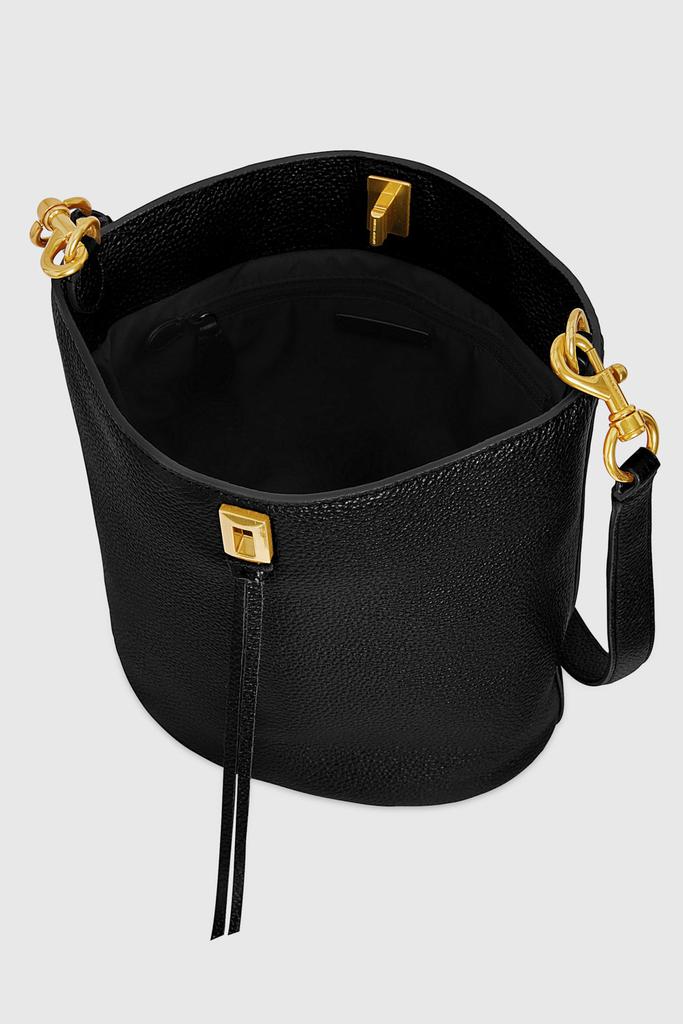 Zip Shoulder Rebecca Minkoff Darren Bucket Bag Darren Unlined Tote