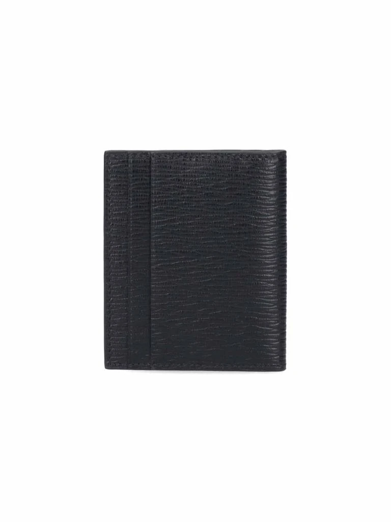 Salvatore Ferragamo 
Gancini
 Bi-Fold Wallet – Black 
Red 3