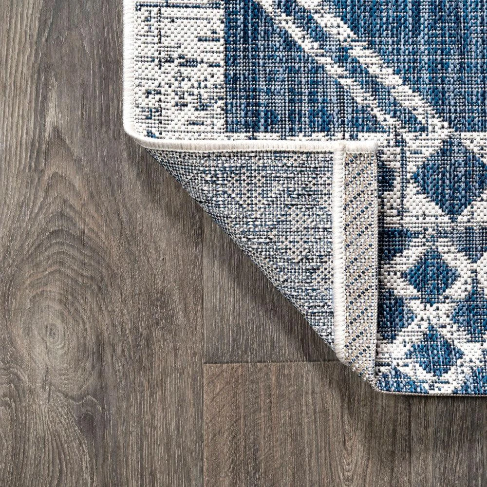 JONATHAN Y Marokko Diamond Tribal Medallion Indoor/Outdoor Area Rug 6