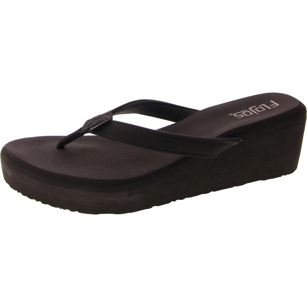 Flojos Olivia Womens Thong Casual Wedge Sandals 1