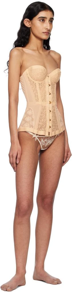 L'Agent by Agent Provocateur Beige Mercy Corset 4