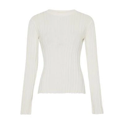 Loulou Studio Evie silk ribbed top 1
