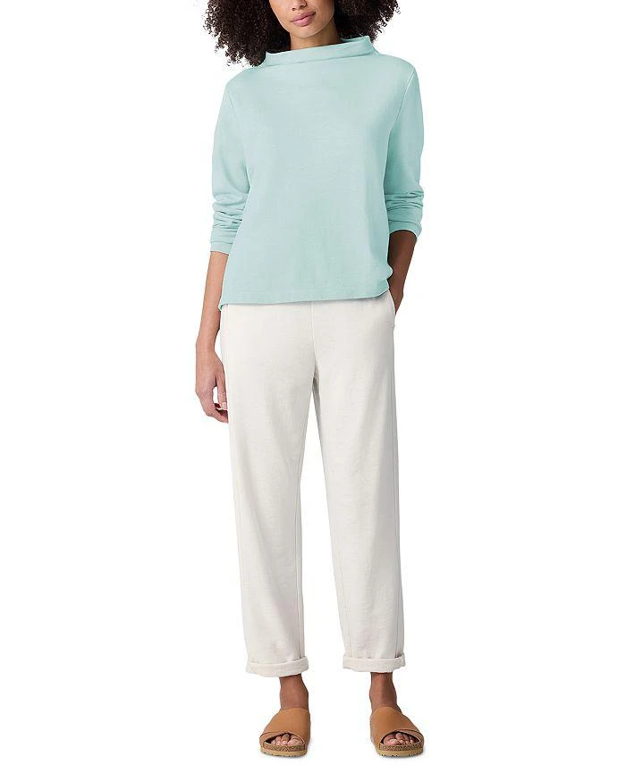 Eileen Fisher Funnel Neck Top 2