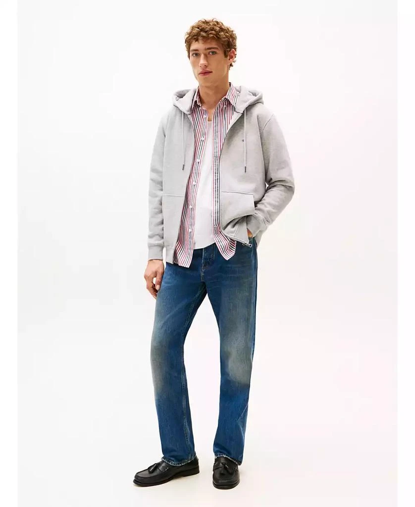 Tommy Hilfiger Men's Long Sleeve Zip-Front Flag Logo Hoodie 4