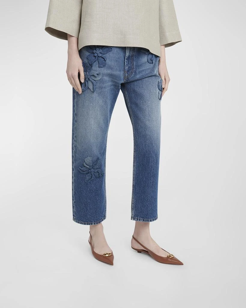 Valentino Moon VLogo Slingback Ballerina Flats 2