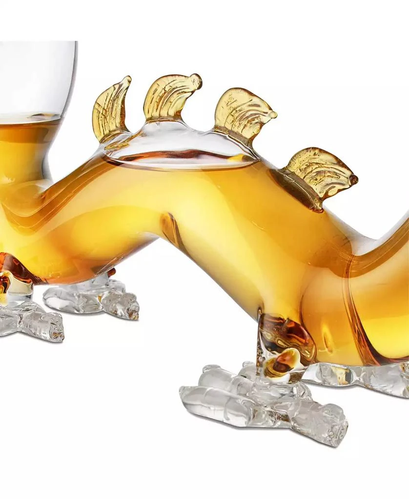 The Wine Savant Year Of The Dragon Whiskey and Wine Decanter 5
