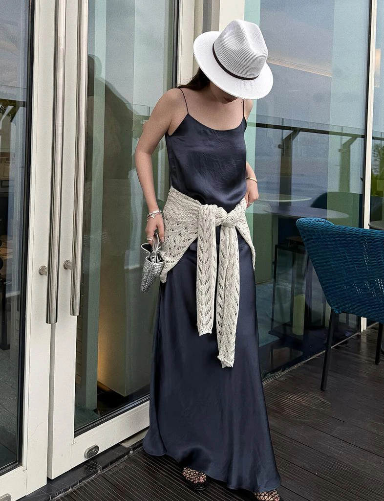 Pixie Market Satin Midi Skirt -PREORDER 9