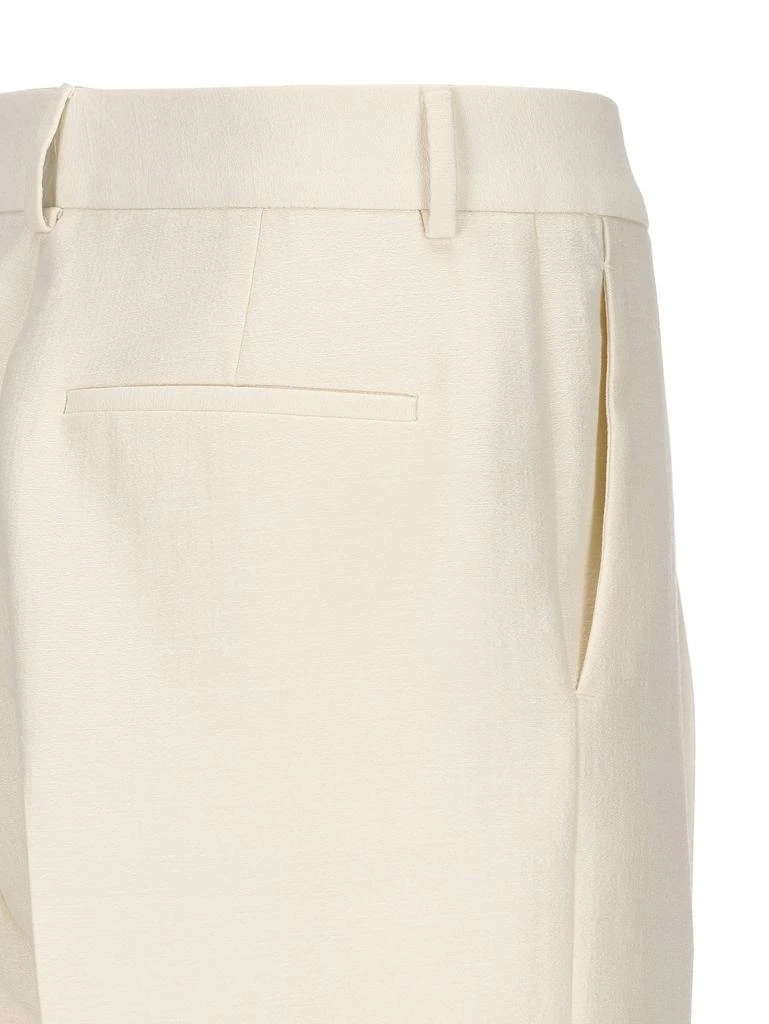 Valentino Valentino	High Waist Straight Leg Trousers 3