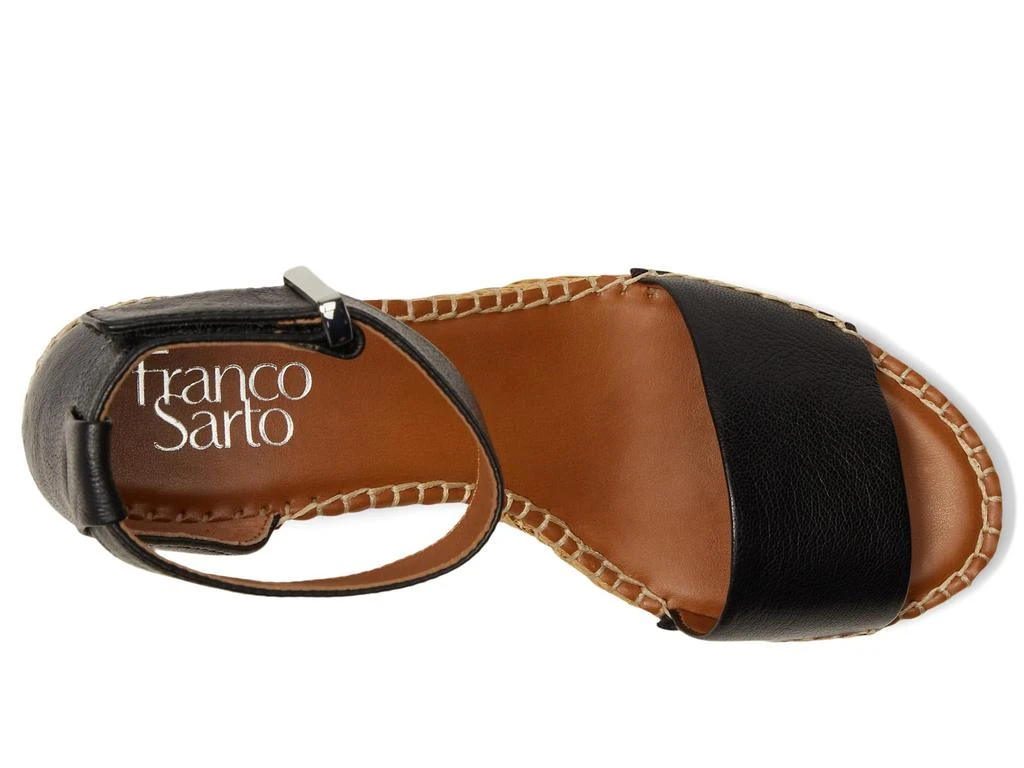 Franco Sarto Clemens Raffia Espadrille Wedge Heel Sandals 2