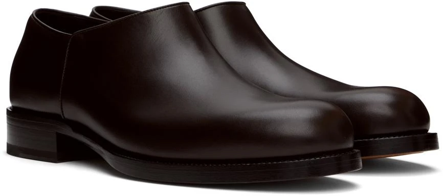 The Row Brown Nobilis Loafers 4