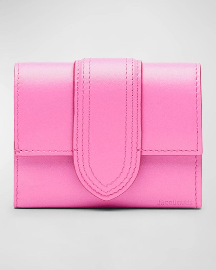 Jacquemus Le Compact Bambino Leather Wallet 1