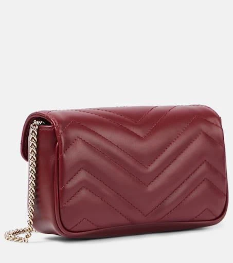 Gucci GG Marmont Mini leather shoulder bag 4