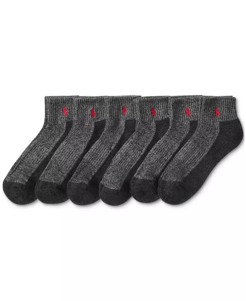 Ralph Lauren Men's 6-Pk. Performance Red Pony Quarter Socks 2