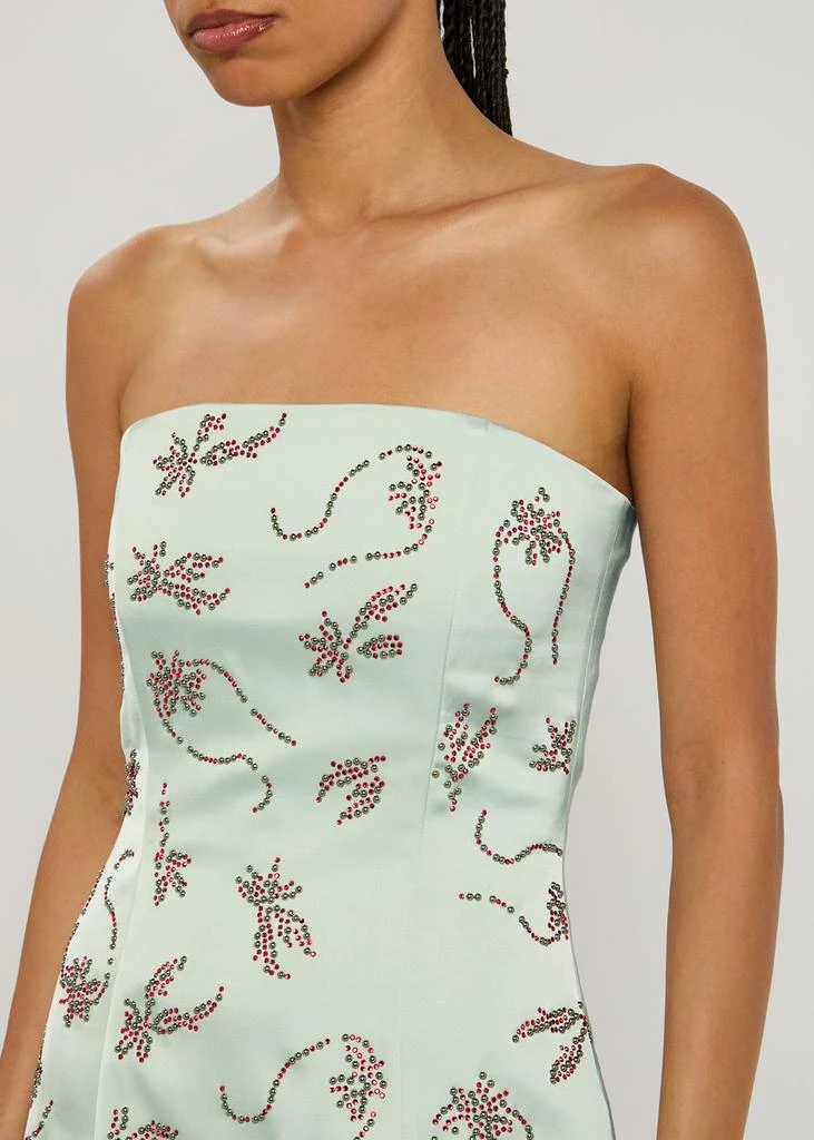 16 ARLINGTON Frasia embellished satin mini dress 5