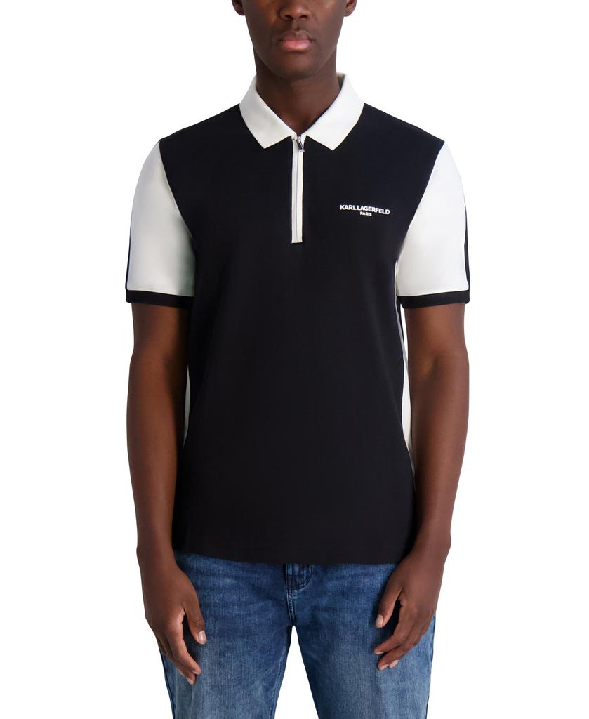 Karl Lagerfeld Paris COLOR BLOCK LOGO POLO