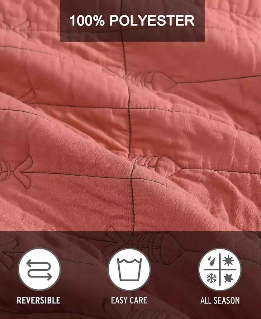 Eddie Bauer Troutdale Reversible 3 Piece Quilt Set 11