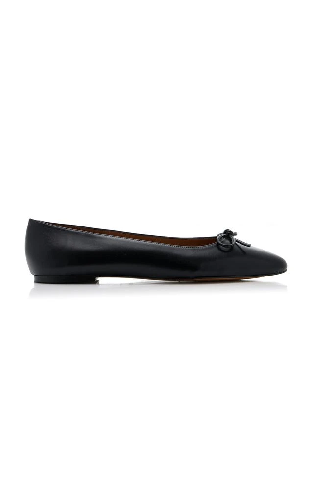 Flattered Flattered - Bodil Leather Ballet Flats - Black - IT 40 - Moda Operandi 1