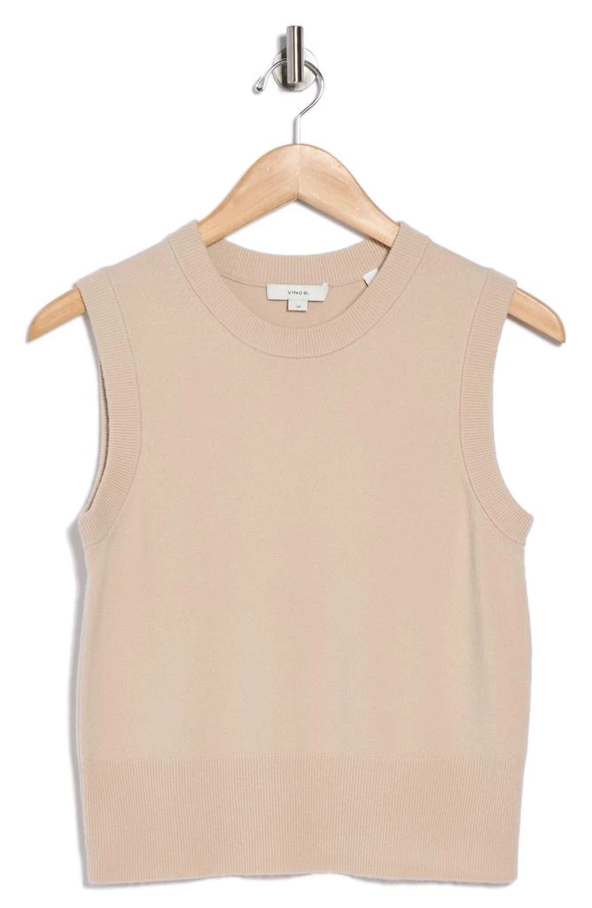 Vince Crewneck Wool Blend Sweater Tank 3
