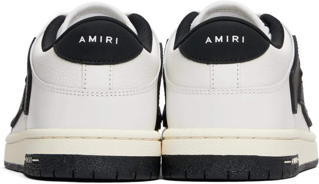 AMIRI Black 
White Skel Top Low Sneakers 2