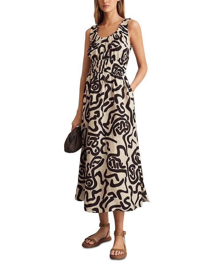 【海外限定】REISSワンピース☆Tia Lace Up Shift Dress, Chocol REISS Tia Lace Up Shift Dress | Bloomingdale's