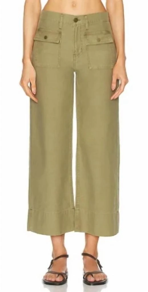 FRAME Frame - 70S PATCH POCKET CROP JEAN
