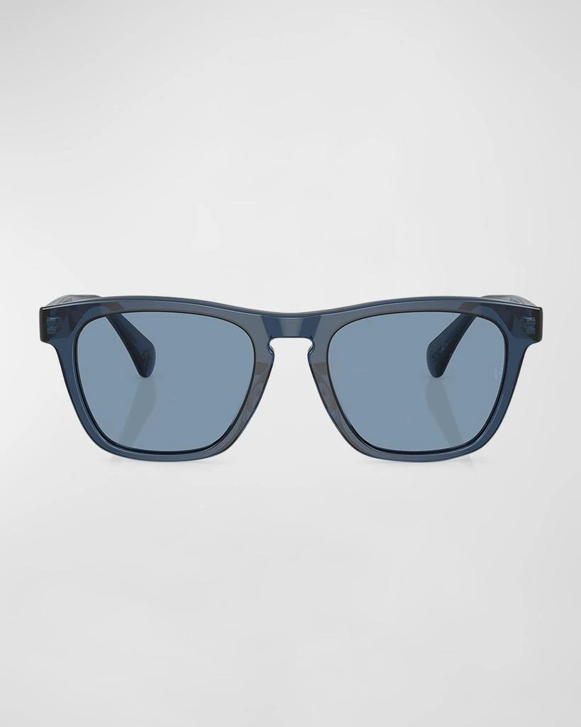 Oliver Peoples Men's R-3 Acetate Square Sunglasses 3