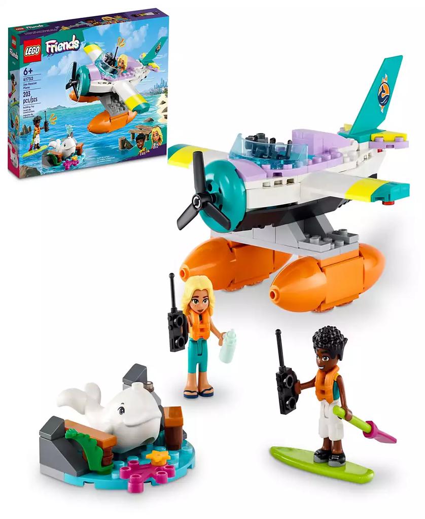 LEGO Friends 41752 Sea Rescue Plane Toy Adventure Building Set