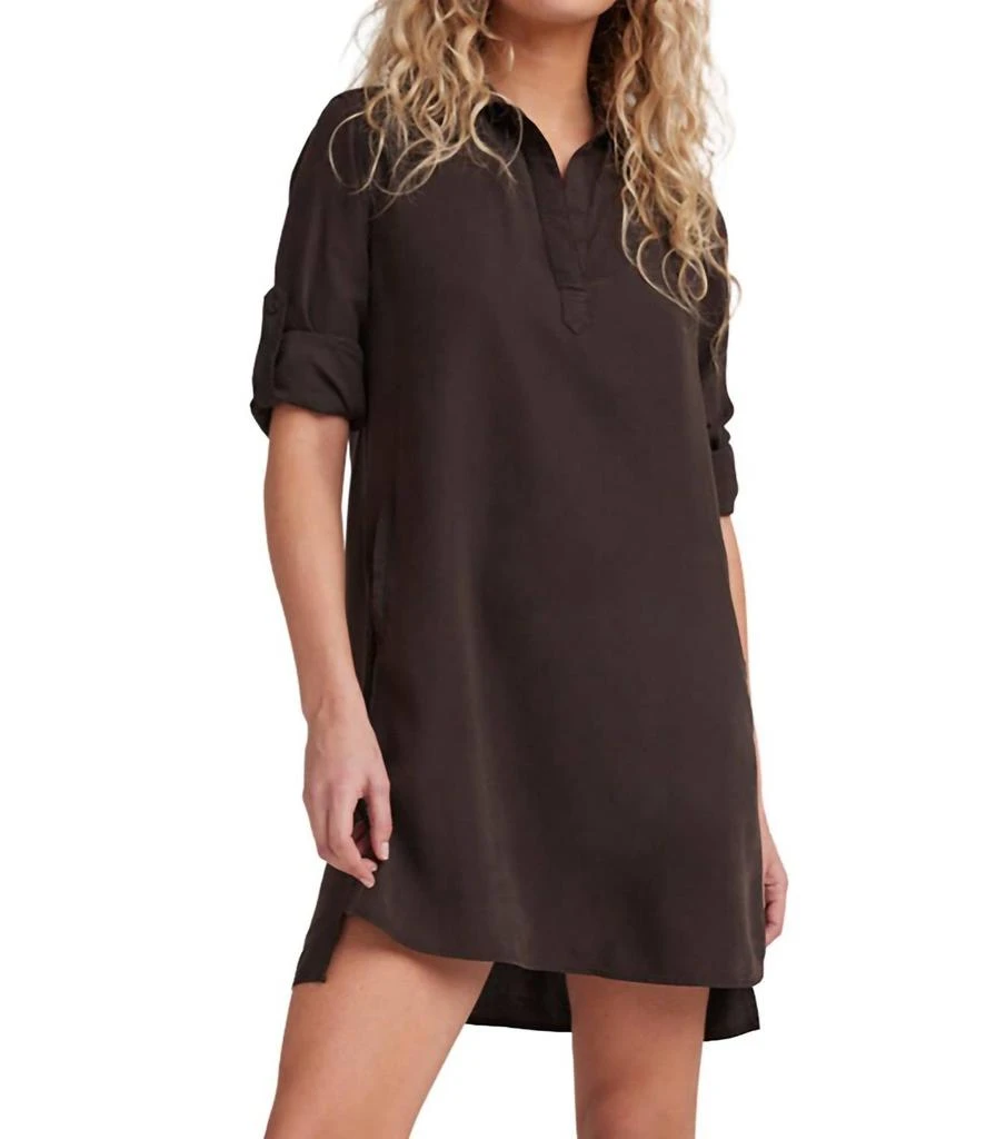 Bella Dahl Bella Dahl - Long Sleeve A-Line Shirt Dress 1