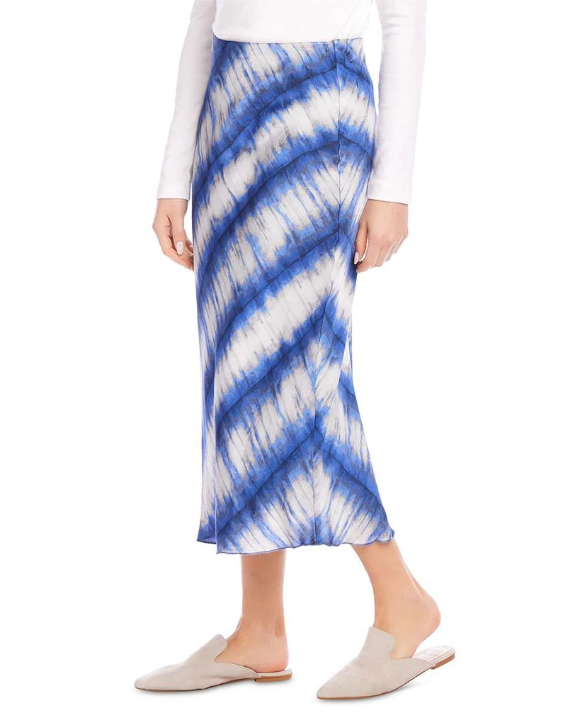 Karen Kane Printed Satin Midi Skirt 3