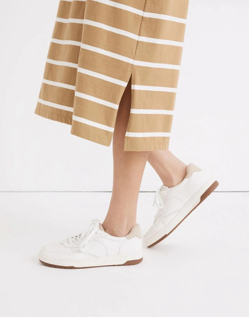 Madewell Court Sneakers in White Leather 4