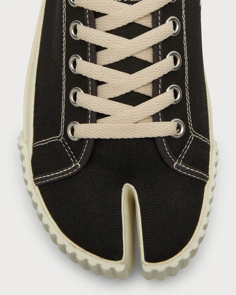 MAISON MARGIELA Men's Tabi Split-Toe  Canvas Low-Top Sneakers 6