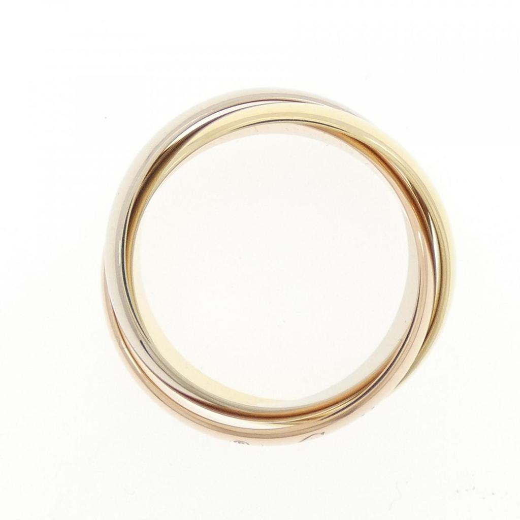 Cartier pink gold gold yellow gold pink gold (18K) gold (18K) yellow gold (18K) Band Ring (Pre-Owned)