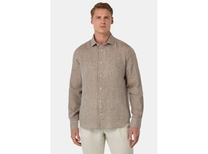 Boggi Milano Chemise en Lin Regular Fit
