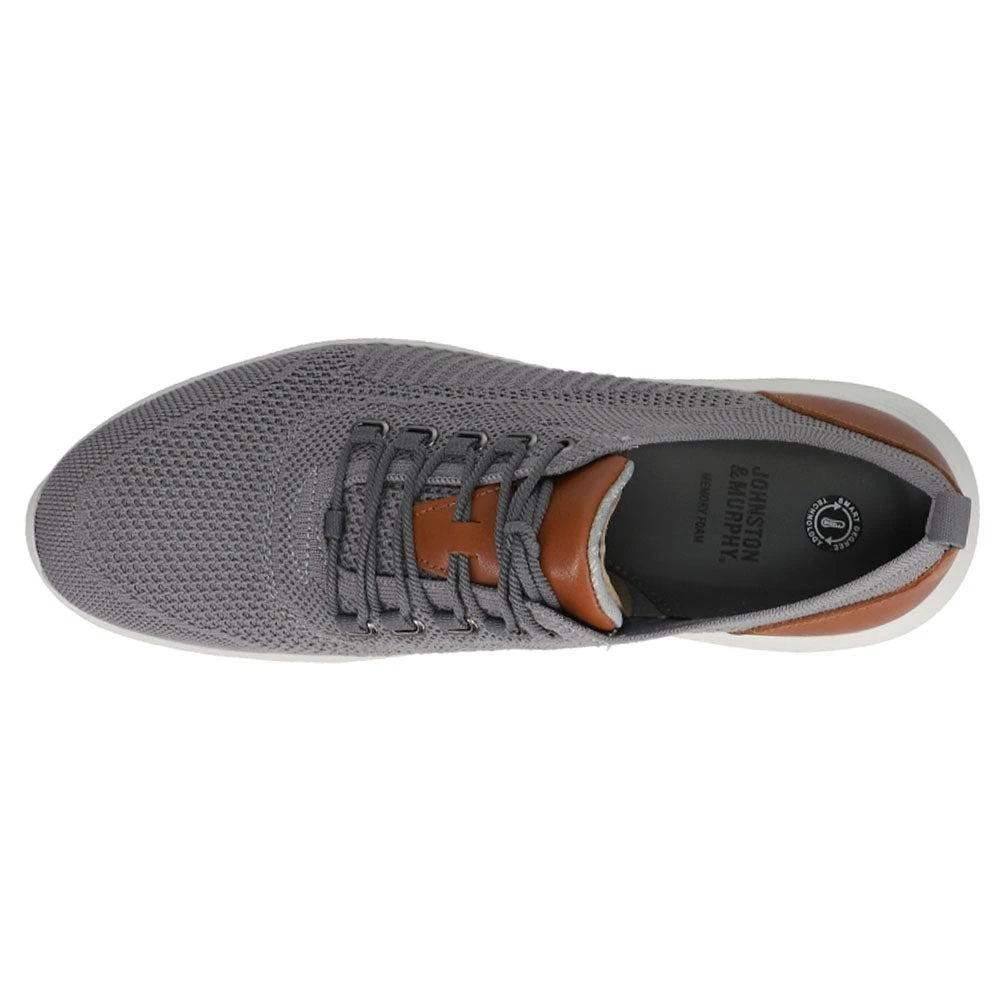 Johnston & Murphy Amherst Knit U-Throat Lace Up Sneakers 4