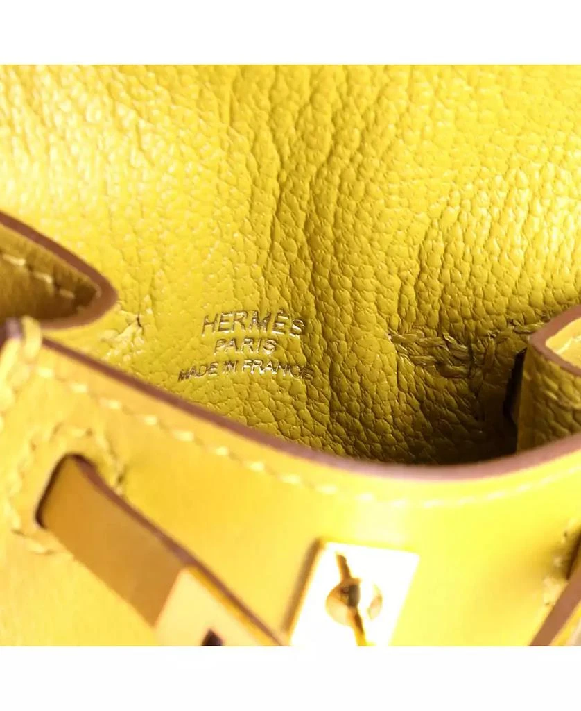 Pre-Owned HERMÉS Kelly Twilly Bag Charm Tadelakt 7