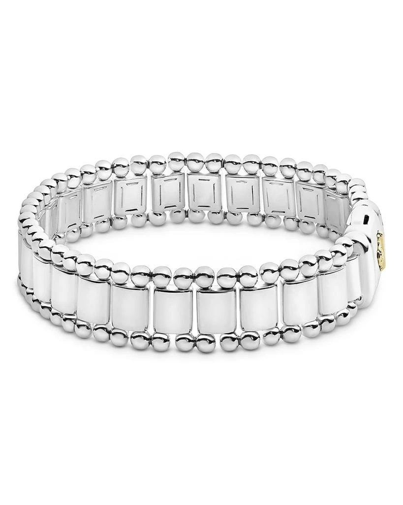 LAGOS Men's 18K Yellow Gold & Sterling Silver Anthem Link Bracelet 3